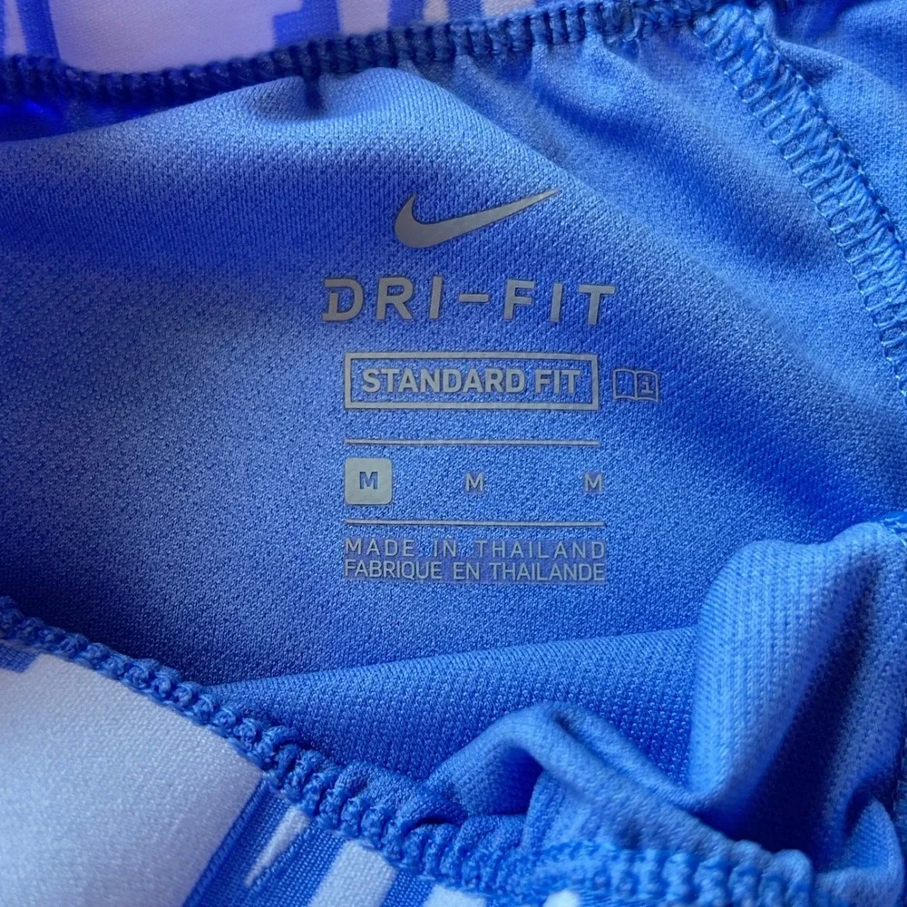 Nike Kids Dri-FIT Shorts Lot‎ of 2 Blue Grey Logo Waistband Size Medium